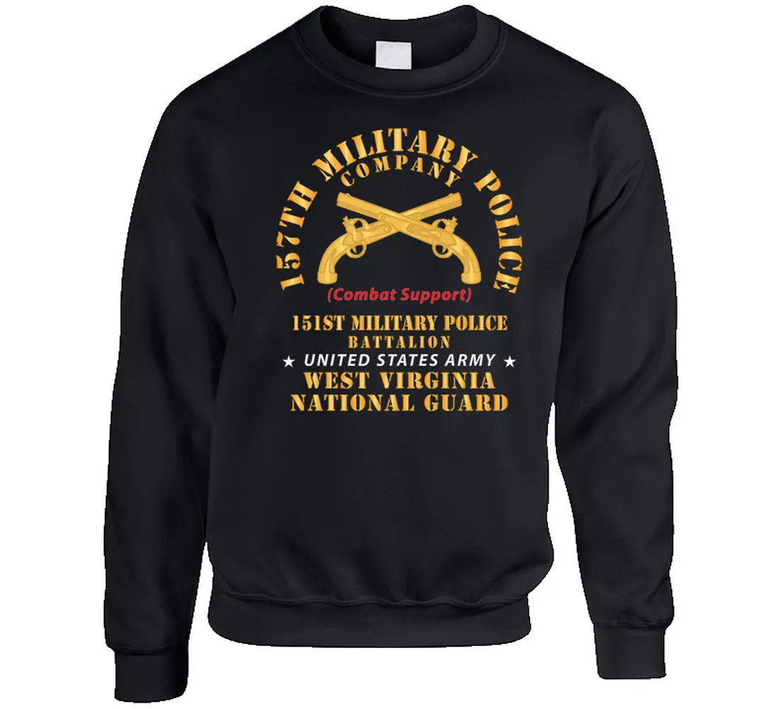 Army - 157Th Military Police Co, Cb Spt, 151St Mp Battalion,  Wv Naional Guard - Sweatshirt 1