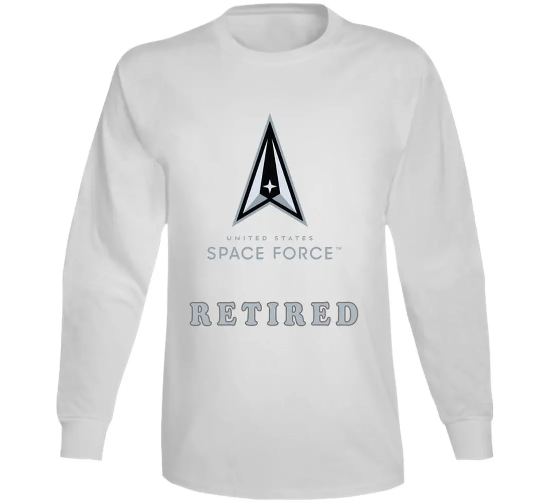 Ussf - Space Force - Retired - Long Sleeve 1