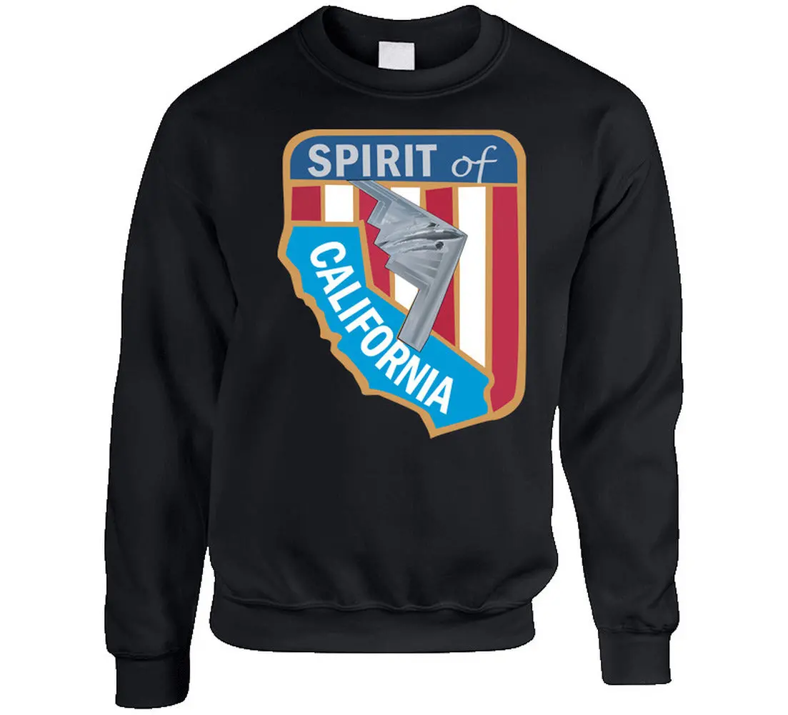 Usaf - B2 - Spirit Of California - Stealth Bomber Wo Txt - Sweatshirt 1