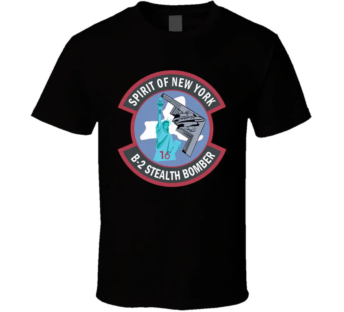 Usaf - B2 - Spirit Of New York - Stealth Bomber Wo Txt - Long Sleeve 1