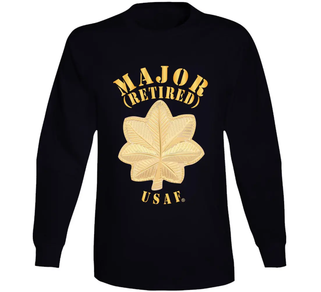 Usaf - Major - Retired - Usaf - Long Sleeve 1