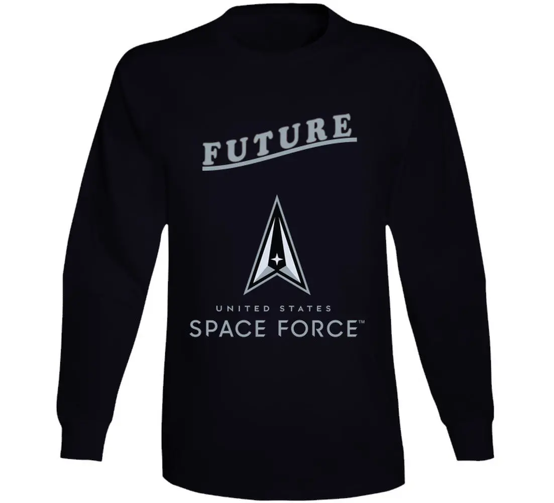 Future Space Force Logo Vertical - Long Sleeve 1