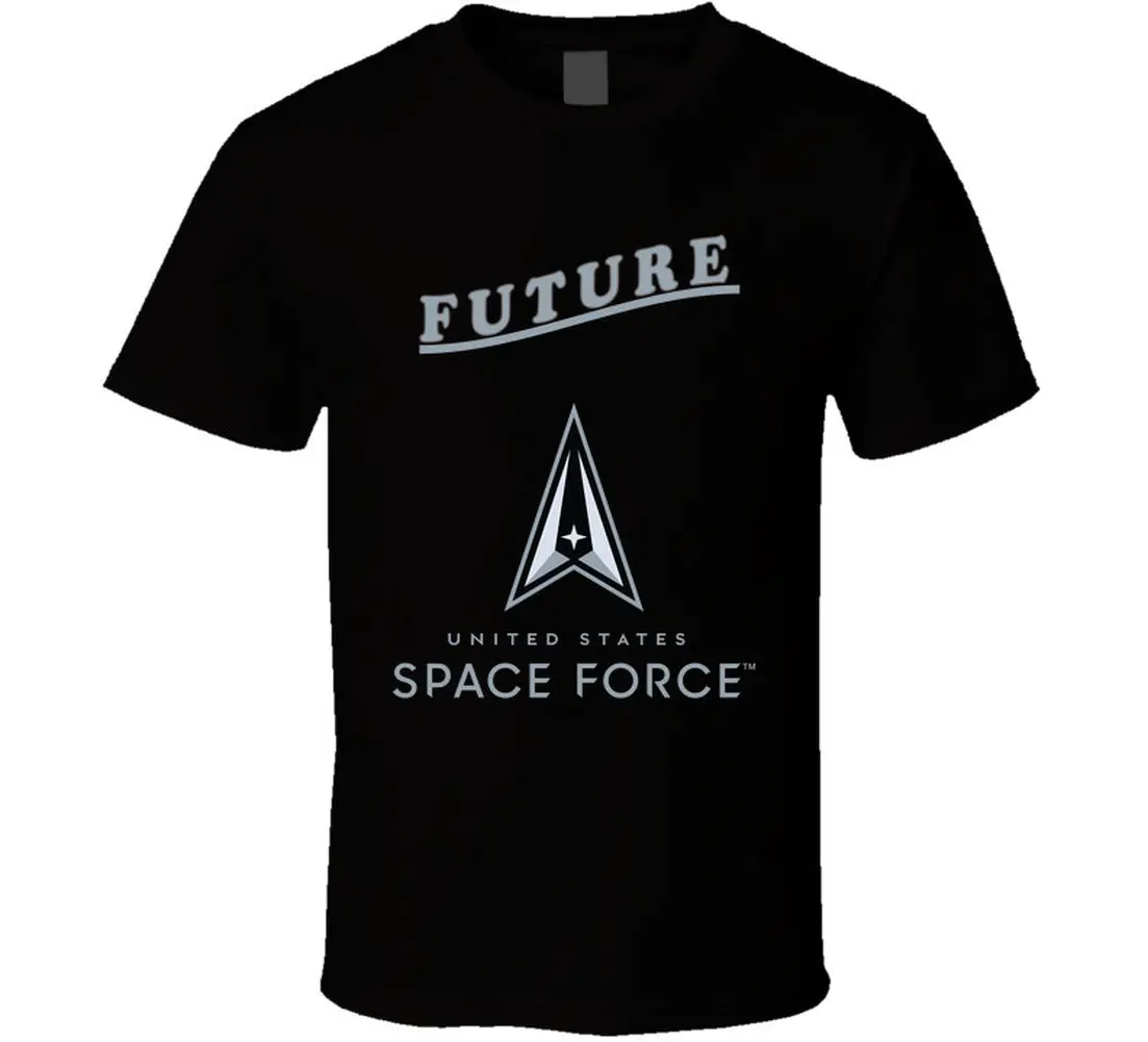 Future Space Force Logo Vertical T Shirt - Classic 2