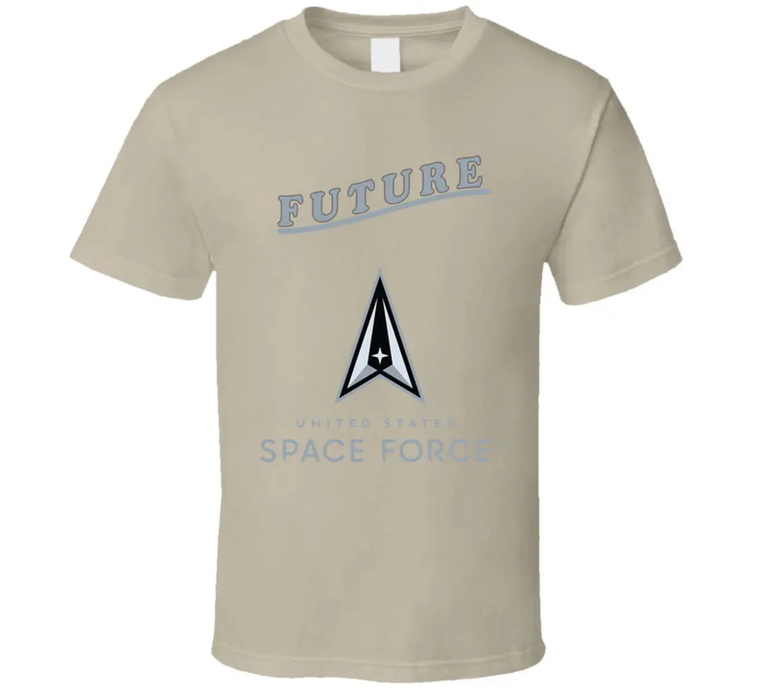 Future Space Force Logo Vertical T Shirt - Classic 6