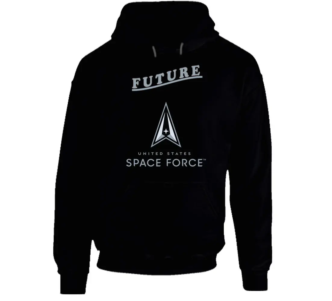 Future Space Force Logo Vertical - Hoodie 1