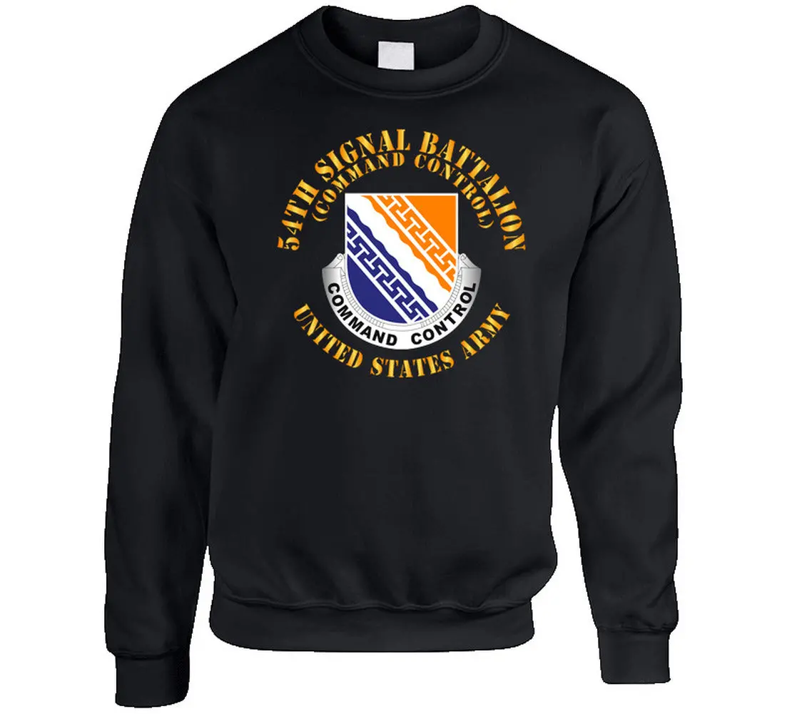 Army -  54Th Signal Battalion - Command Control - Us Army - Dui - Sweatshirt 1