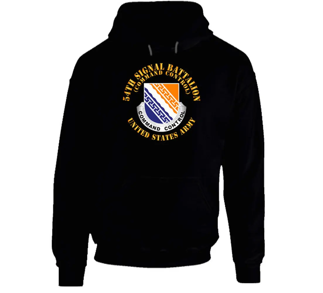 Army -  54Th Signal Battalion - Command Control - Us Army - Dui - Hoodie 1