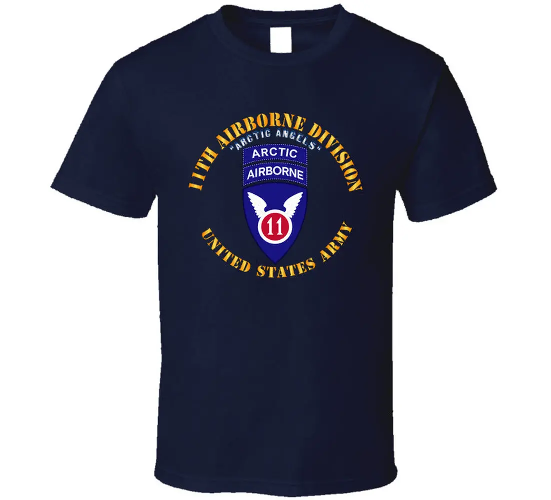 11Th Airborne Division - Arctic Angels W Arctic Tab - T Shirt - Classic 4