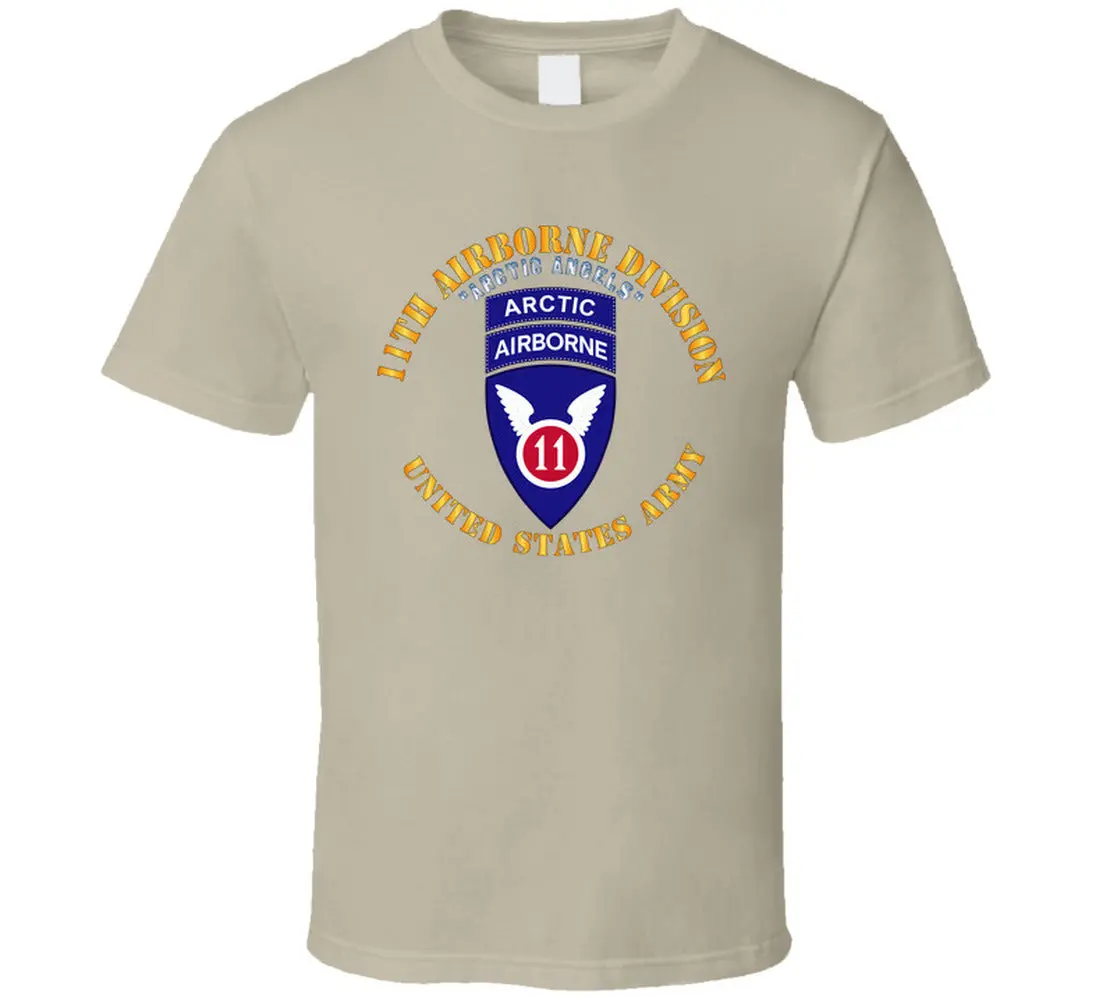11Th Airborne Division - Arctic Angels W Arctic Tab - T Shirt - Classic 6