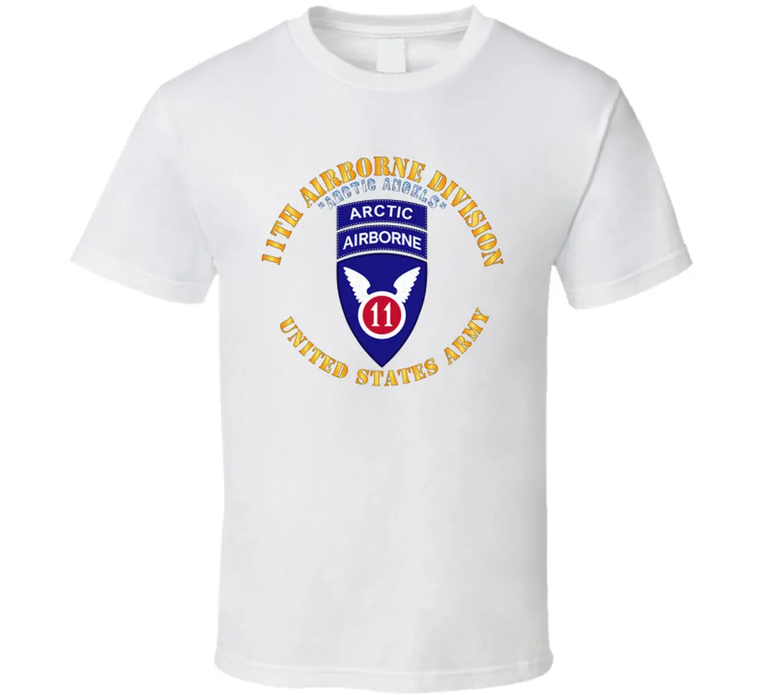 11Th Airborne Division - Arctic Angels W Arctic Tab - T Shirt - Classic 3