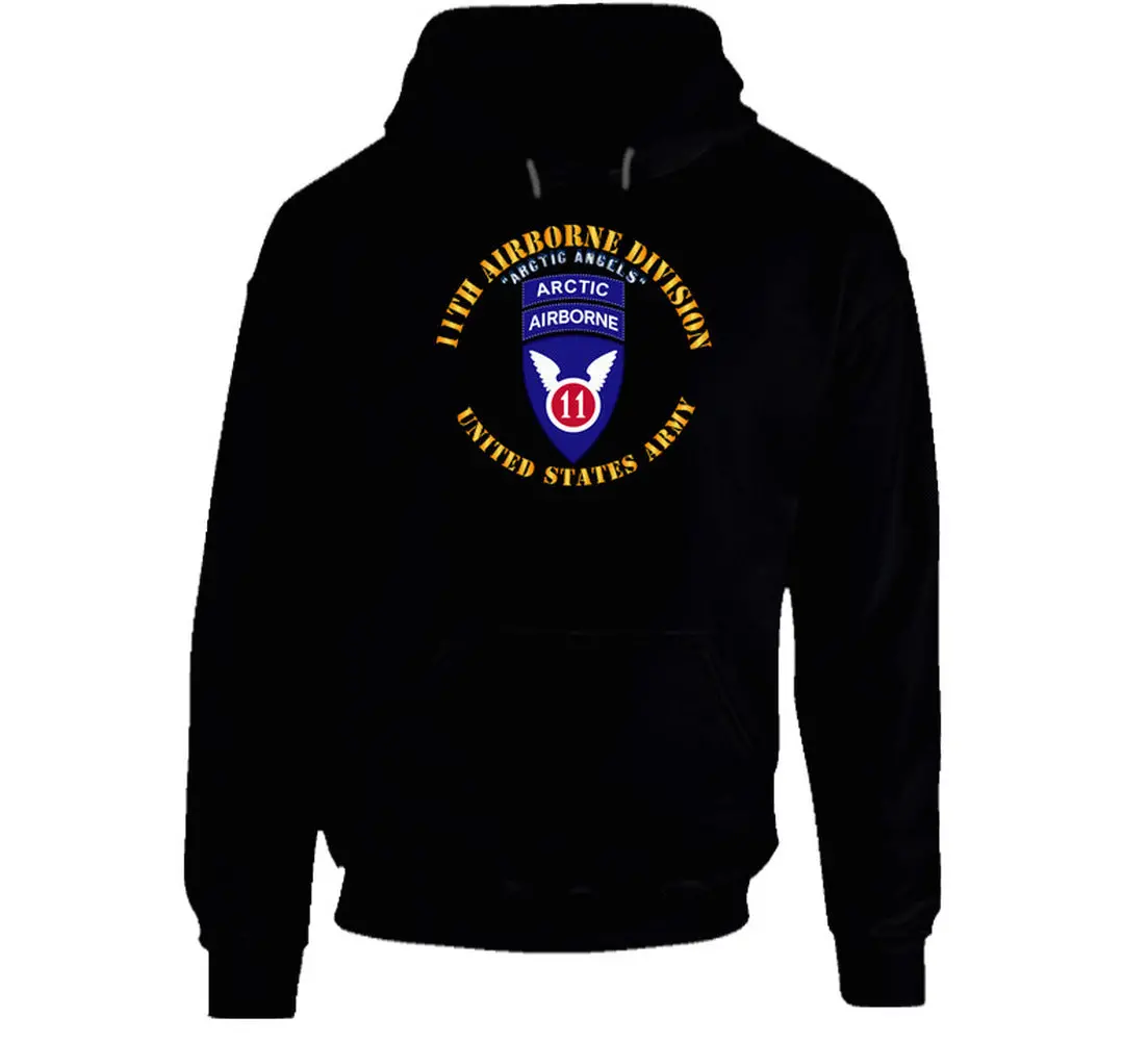 11Th Airborne Division - Arctic Angels W Arctic Tab - Hoodie 1