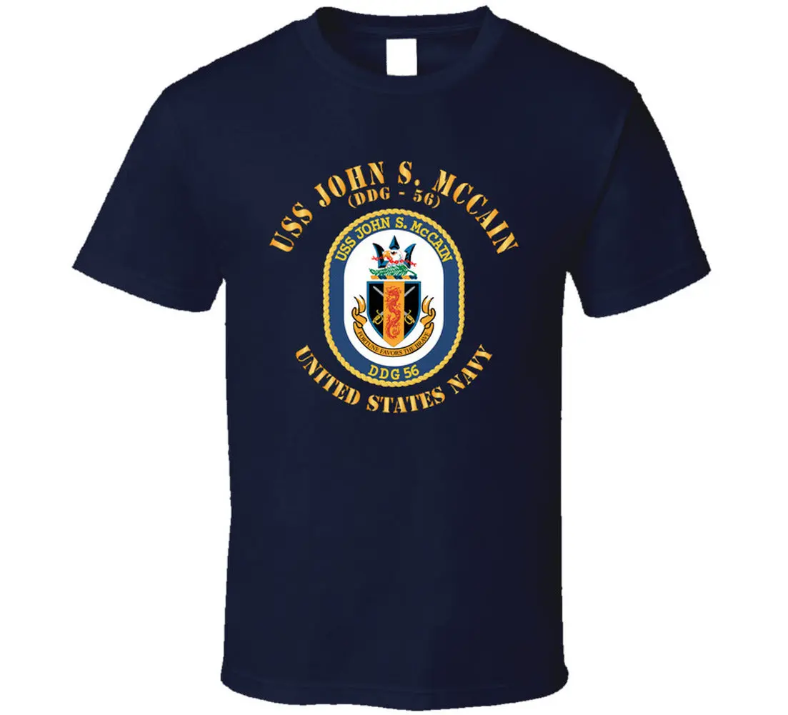 Navy - Uss John S. Mccain (Ddg-56) X 300 T Shirt - Classic 4