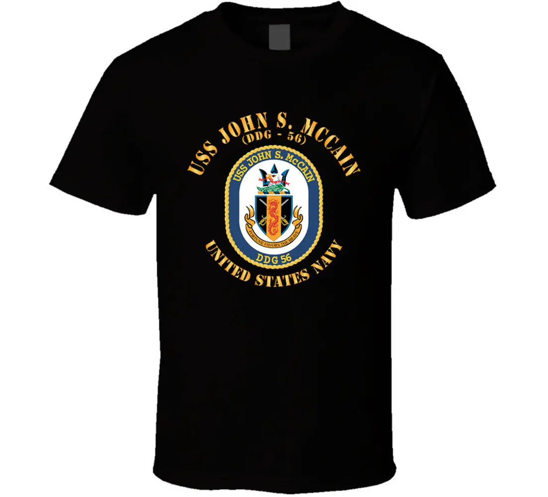 Navy - Uss John S. Mccain (Ddg-56) T-Shirts - Classic 2