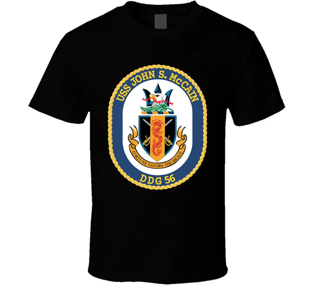Navy - Uss John S. Mccain (Ddg-56) Wo Txt T-Shirts - Classic 2