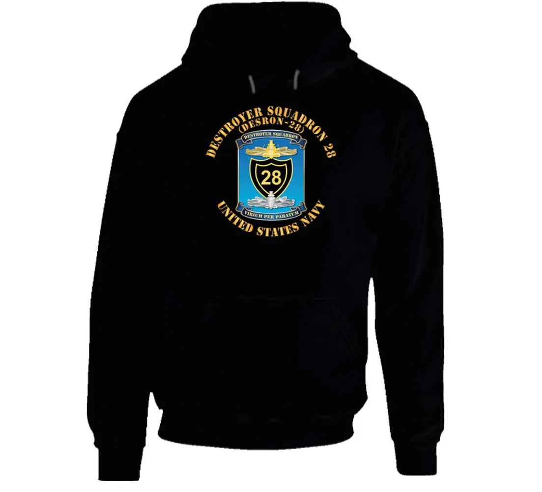 Navy - Destroyer Squadron 28 (Desron-28) X 300 - Hoodie 1