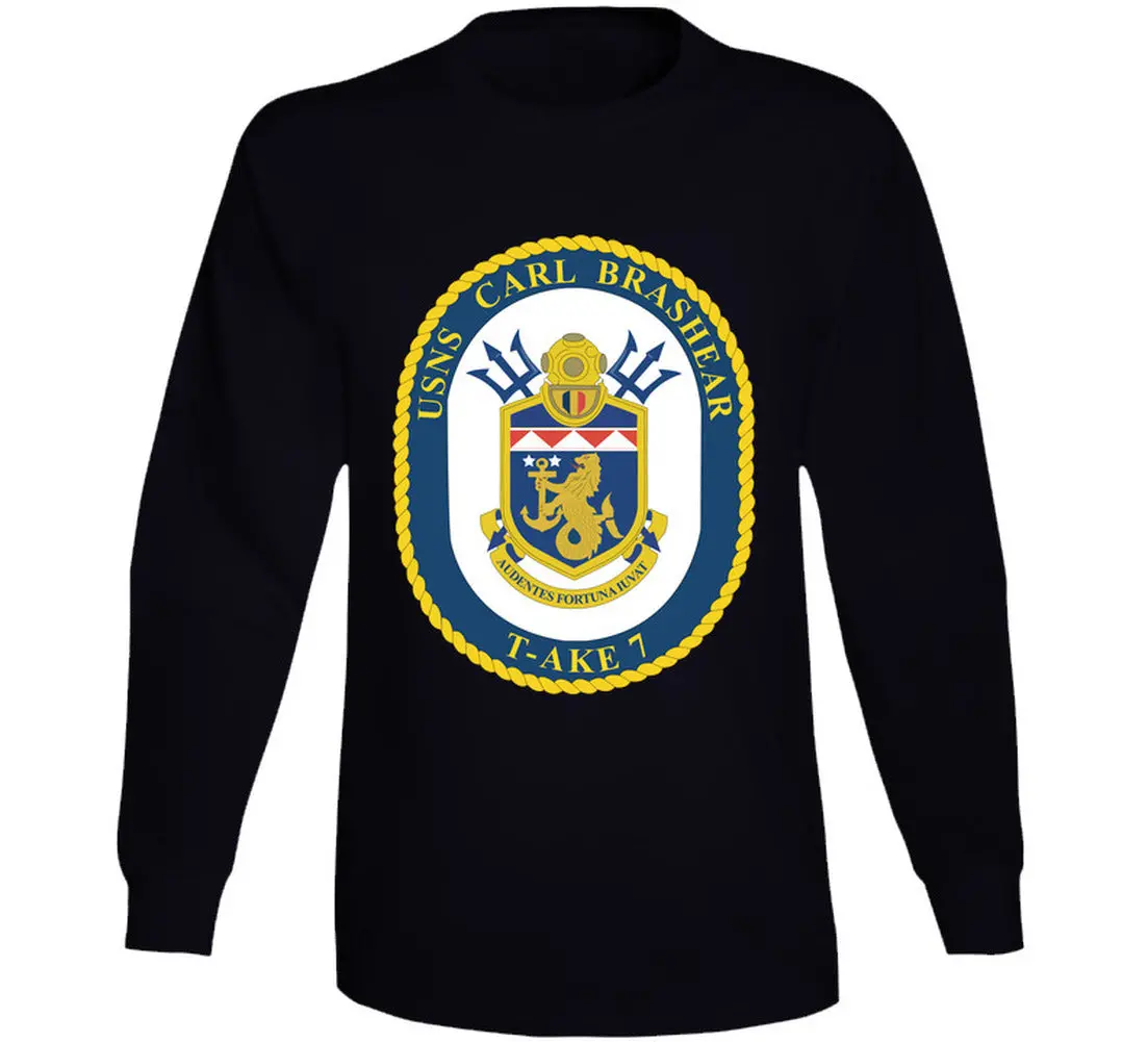 Navy - Usns Carl Brashear (T-Ake 7) Wo Txt X 300 - Long Sleeve 1