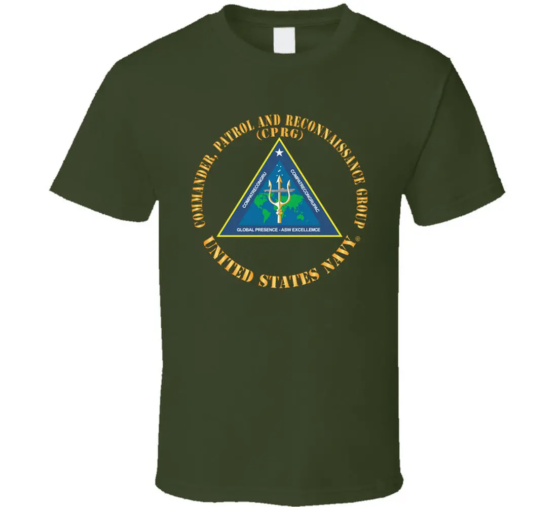 Navy - Commander, Patrol And Reconnaissance Group - Cprg X 300 T Shirt - Classic 5