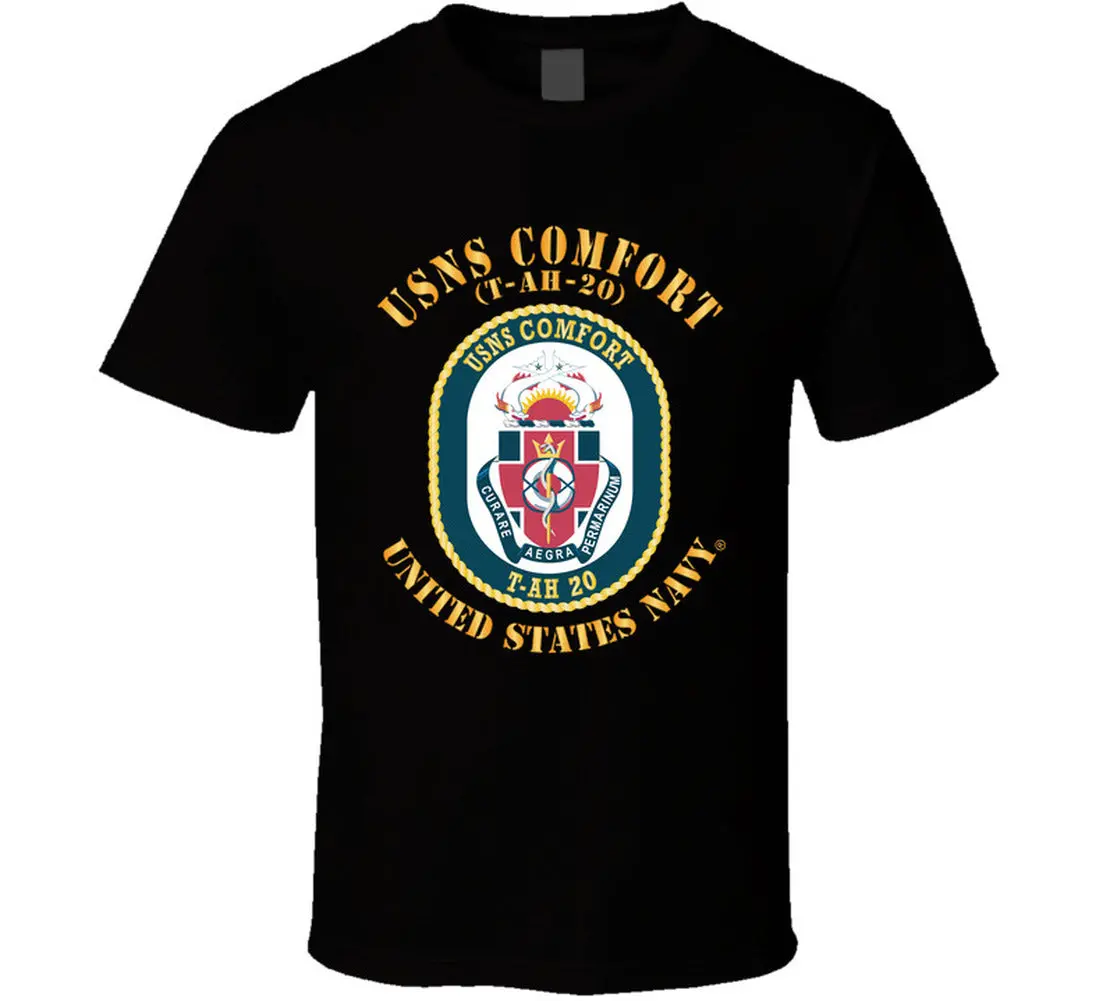 Navy - Usns Comfort (T-Ah-20) X 300 T Shirt - Classic 2