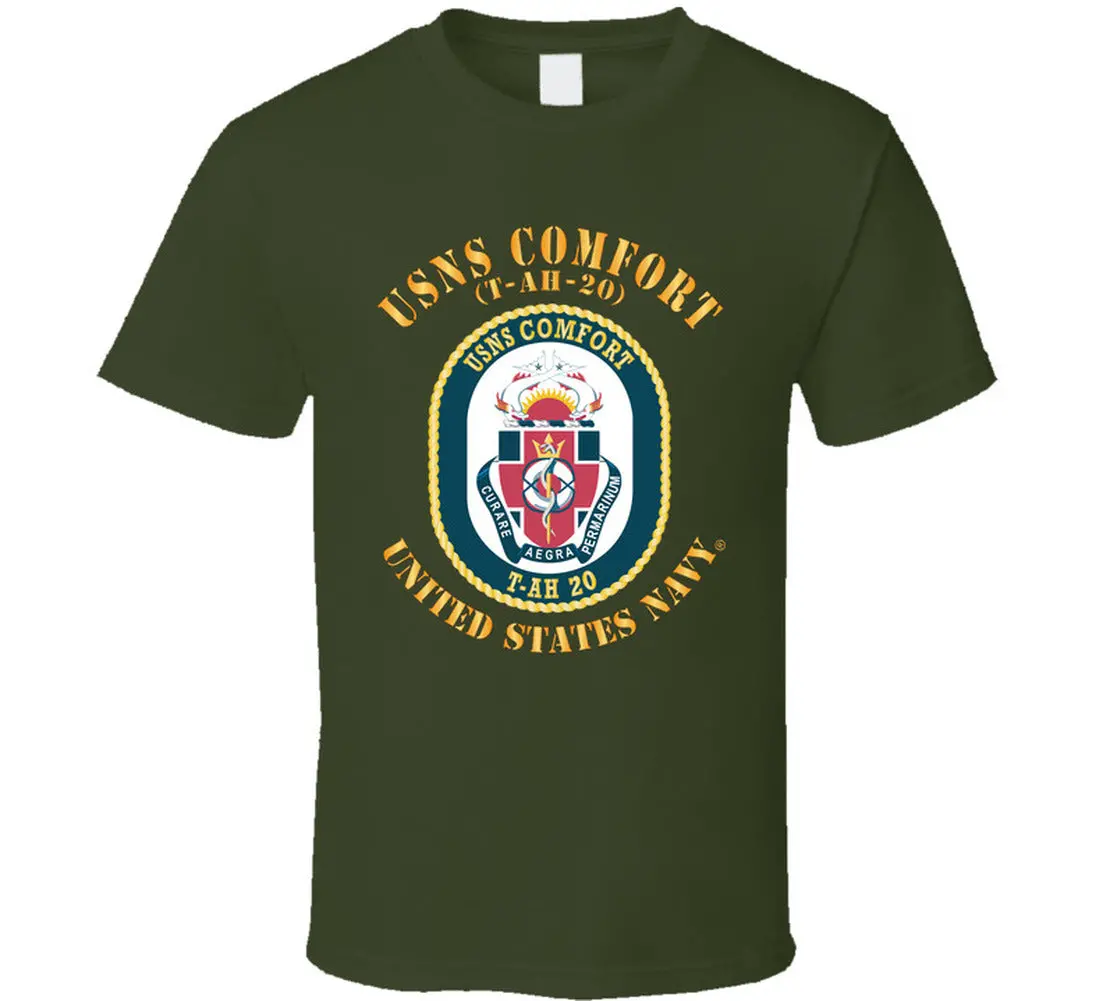 Navy - Usns Comfort (T-Ah-20) X 300 T Shirt - Classic 5