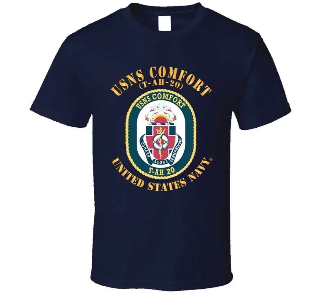 Navy - Usns Comfort (T-Ah-20) X 300 T Shirt - Classic 4