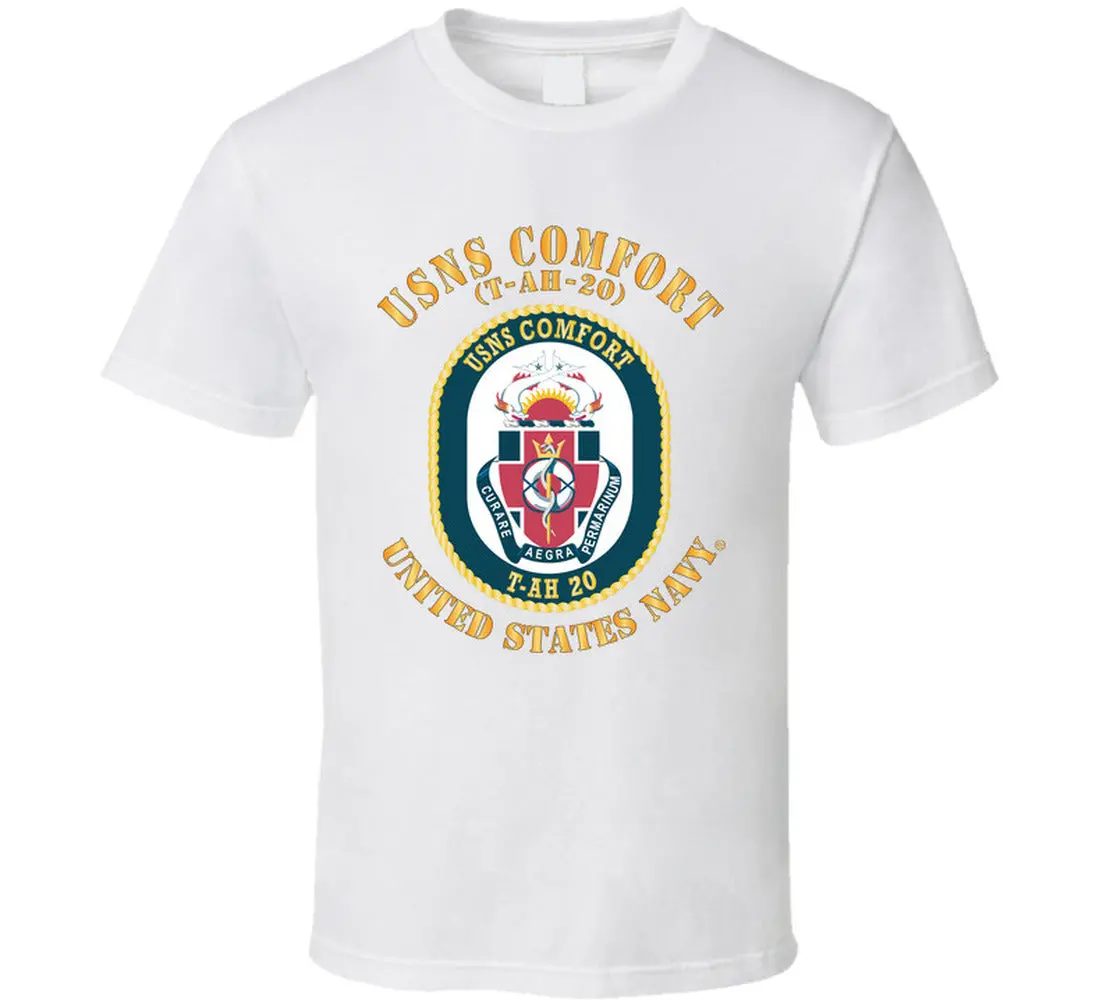 Navy - Usns Comfort (T-Ah-20) X 300 T Shirt - Classic 3