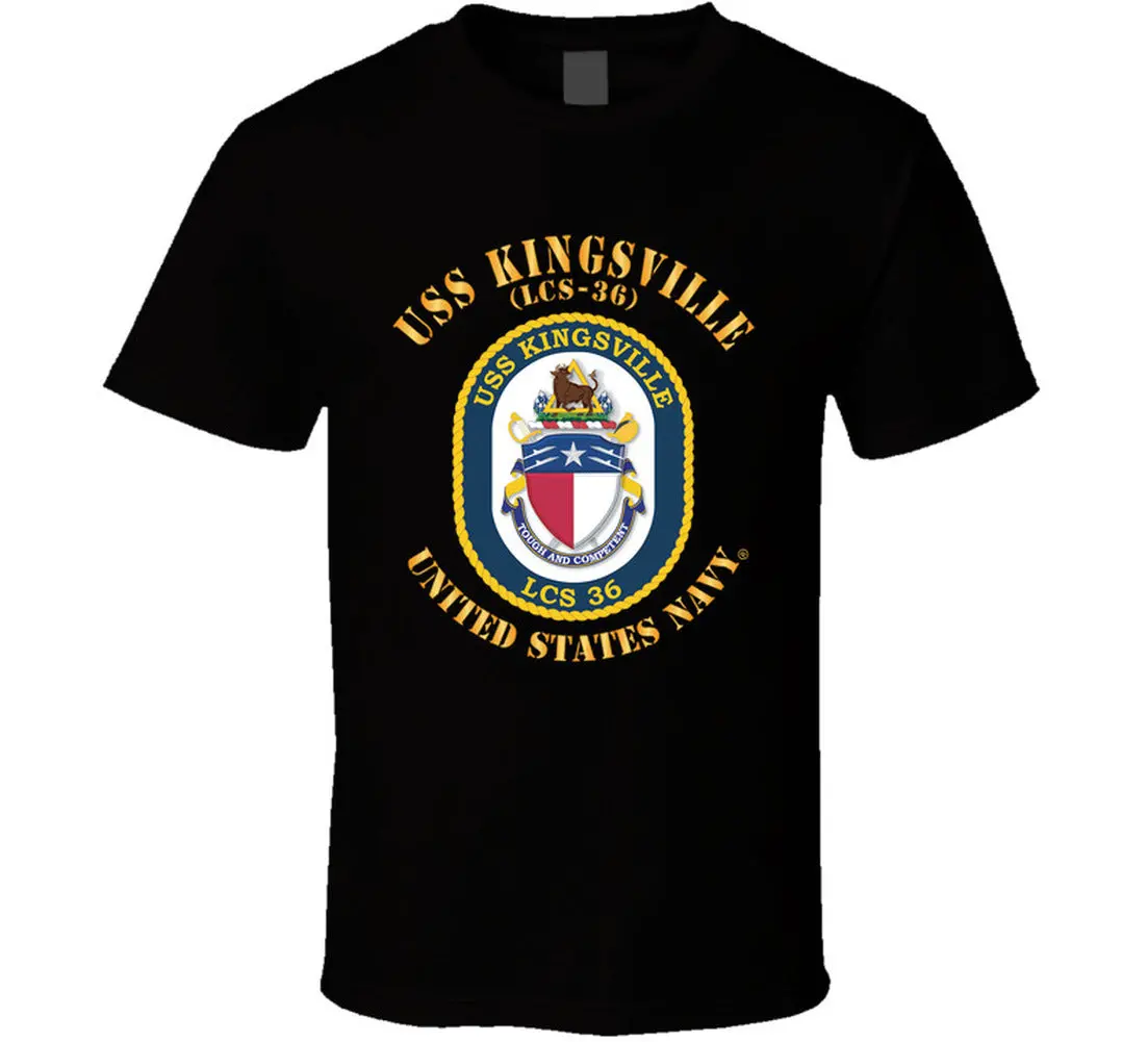 Navy - Uss Kingsville (Lcs-36) - T Shirt - Classic 2