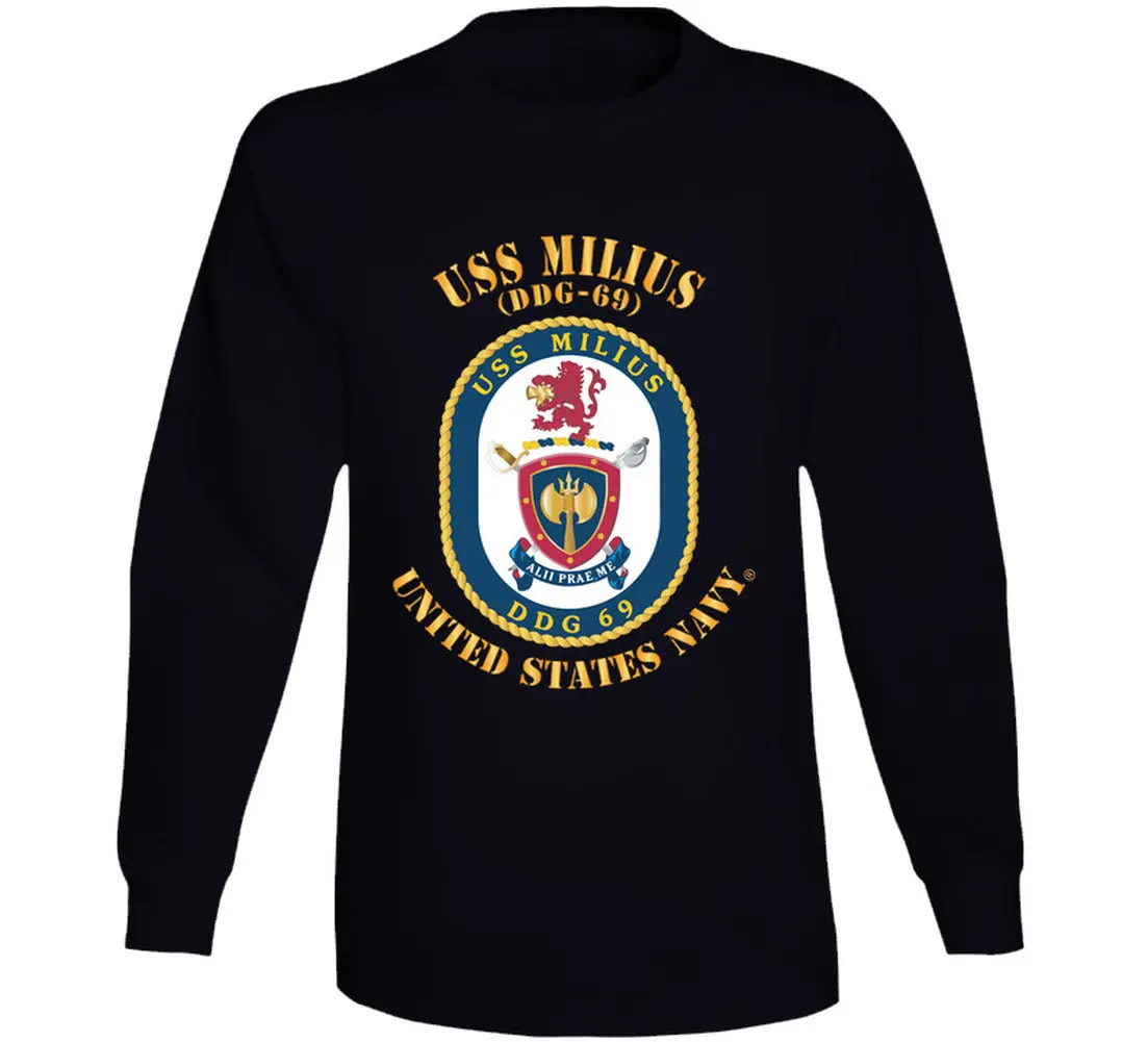 USS Milius DDG-69 Navy Commemorative T-Shirt - Image 10