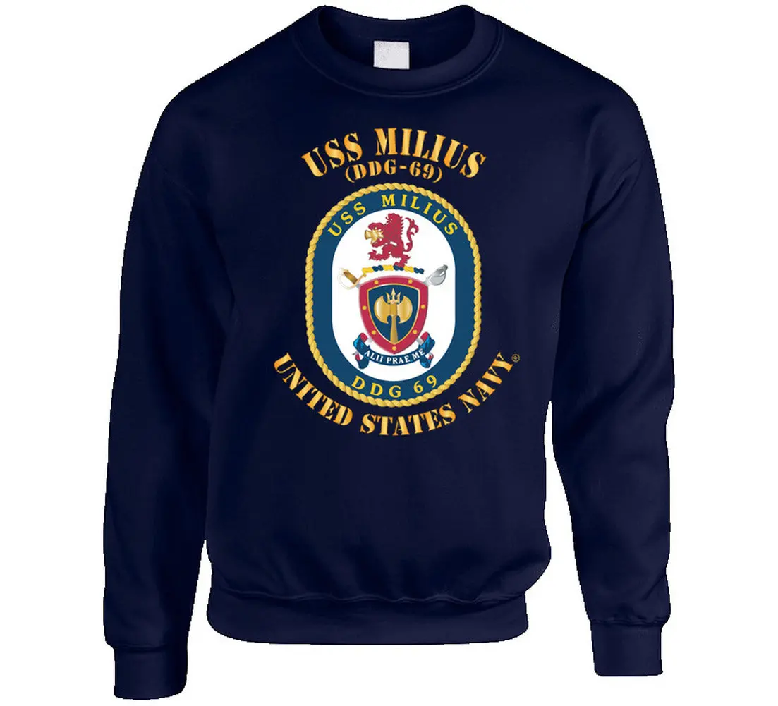 USS Milius DDG-69 Navy Commemorative T-Shirt - Image 15