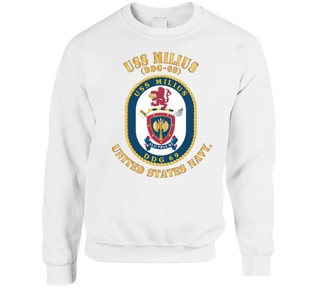 USS Milius DDG-69 Navy Commemorative T-Shirt - Image 14