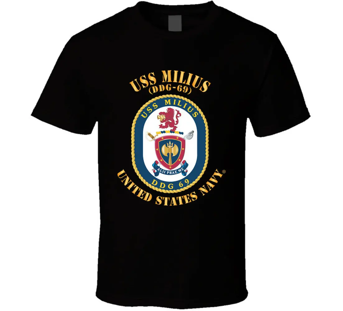 Navy - Uss Milius (Ddg-69) X 300 T Shirt 2