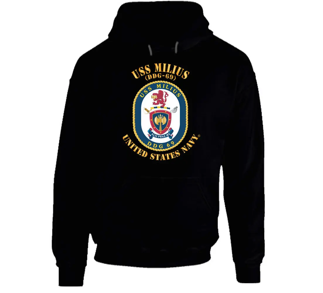 USS Milius DDG-69 Navy Commemorative T-Shirt - Image 7