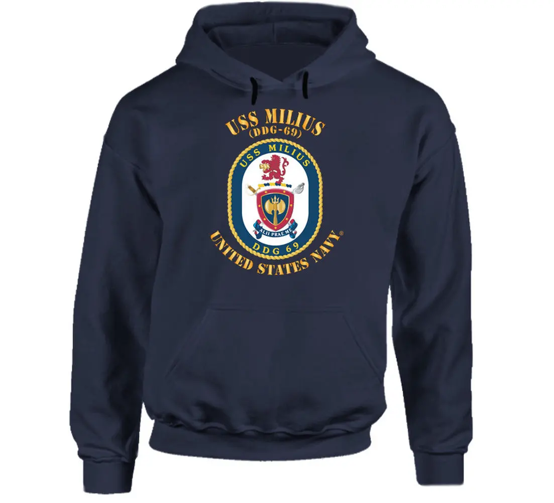 USS Milius DDG-69 Navy Commemorative T-Shirt - Image 9