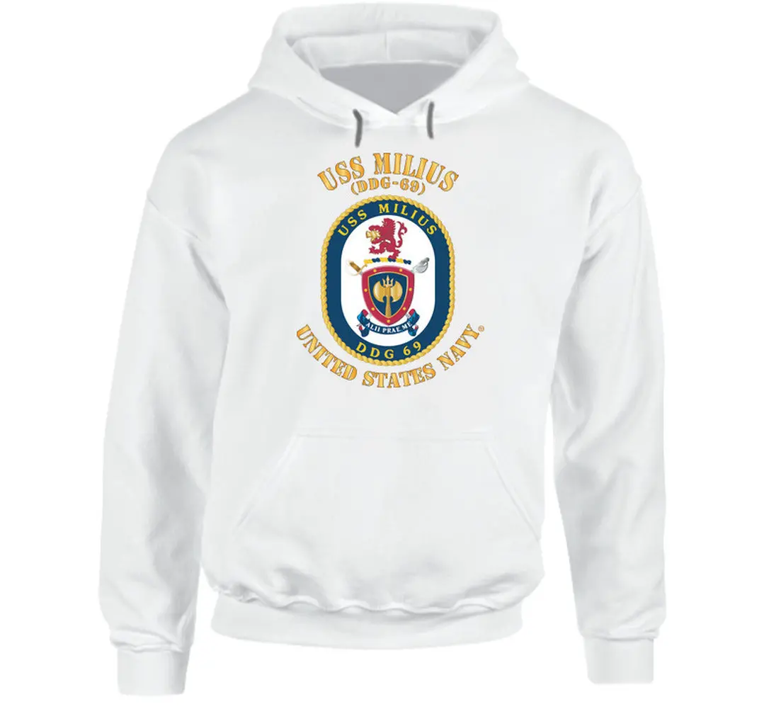 USS Milius DDG-69 Navy Commemorative T-Shirt - Image 8