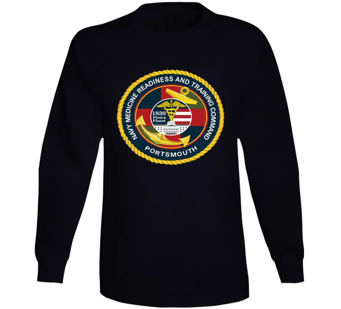 Navy Medicine Readiness and Training Command Portsmouth Long Sleeve T-Shirt