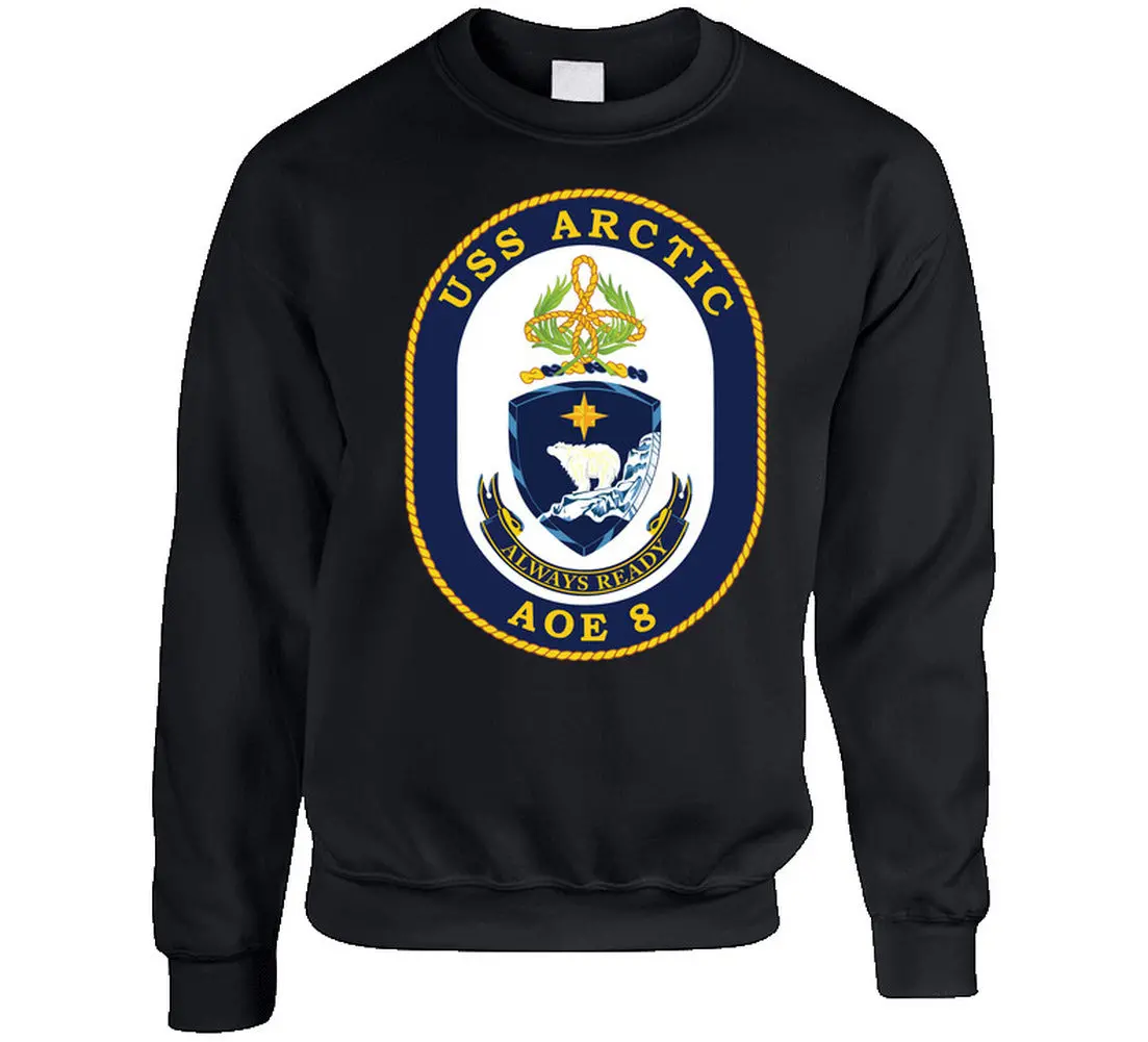 Navy - Usns Arctic (Aoe-8) Wo Txt - Sweatshirt 1