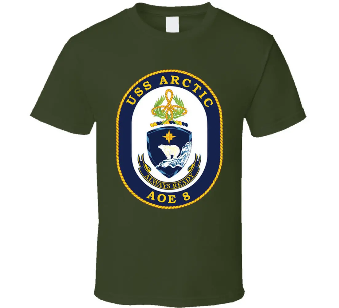 Navy - Usns Arctic (Aoe-8) Wo Txt - T-Shirts - Classic 5