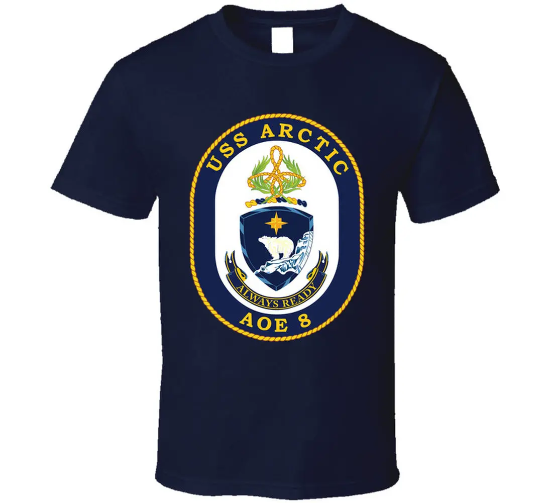 Navy - Usns Arctic (Aoe-8) Wo Txt - T-Shirts - Classic 4