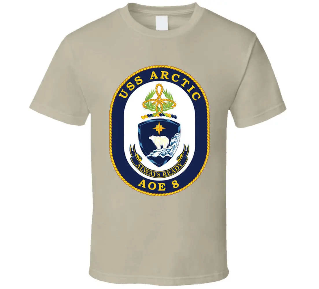 Navy - Usns Arctic (Aoe-8) Wo Txt - T-Shirts - Classic 6