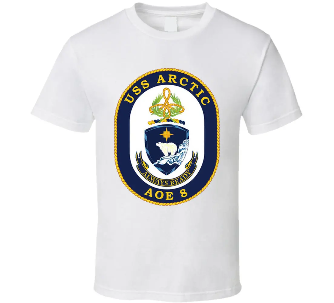 Navy - Usns Arctic (Aoe-8) Wo Txt - T-Shirts - Classic 3