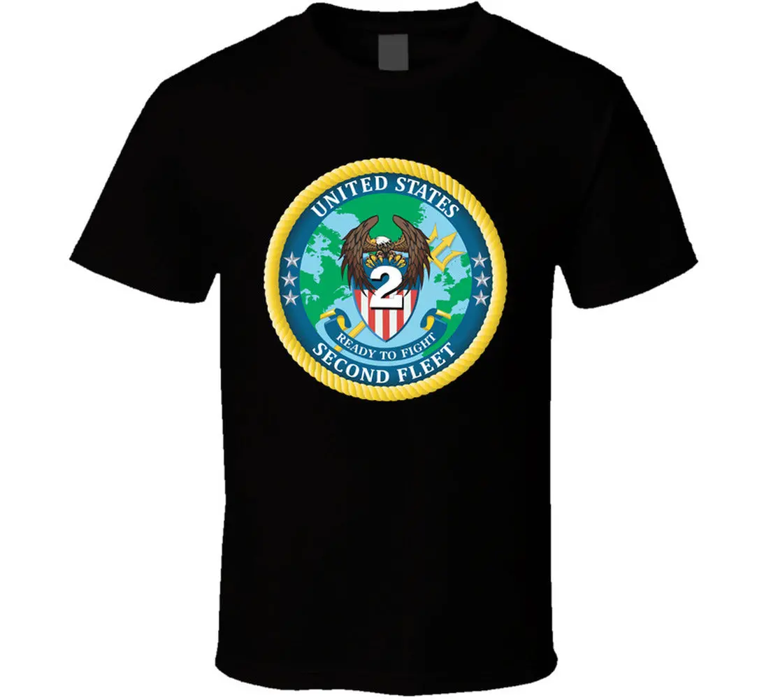 Navy - United States Second Fleet Wo Txt - T-Shirts - Classic 2