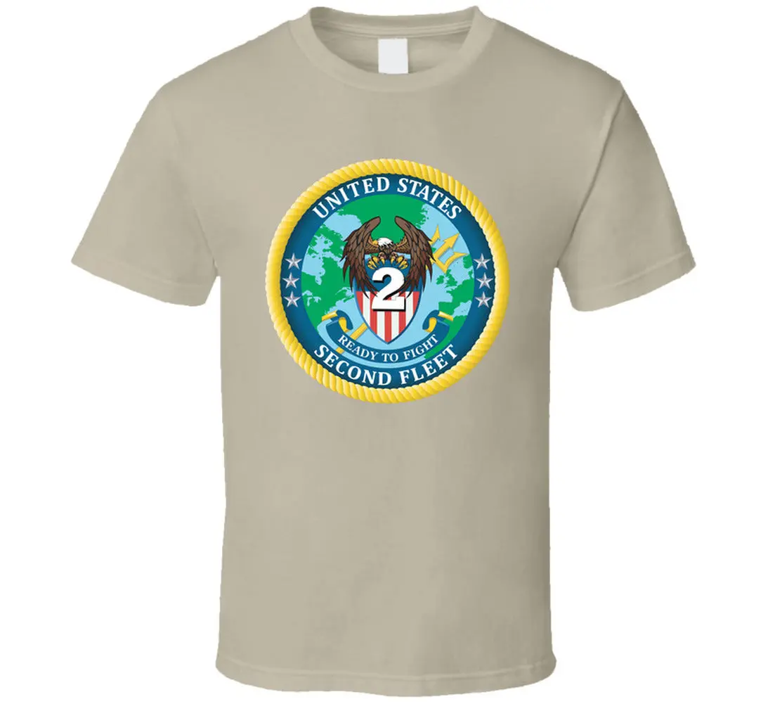 Navy - United States Second Fleet Wo Txt - T-Shirts - Classic 6