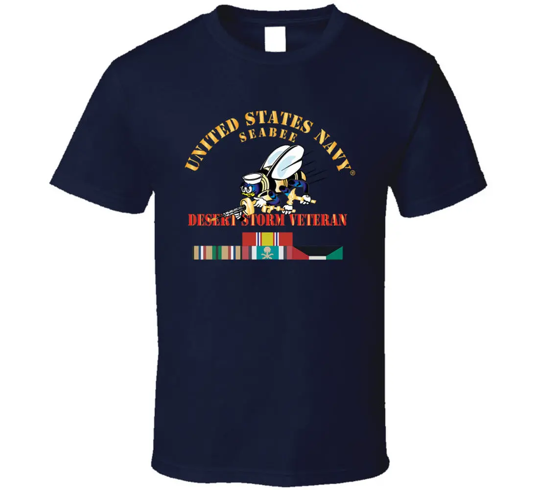 Navy - Seabee - Desert Storm Veteran X 300 T Shirt 4