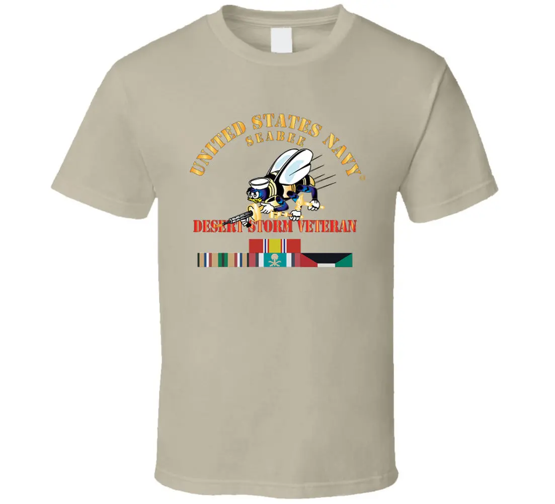 Navy - Seabee - Desert Storm Veteran X 300 T Shirt 6