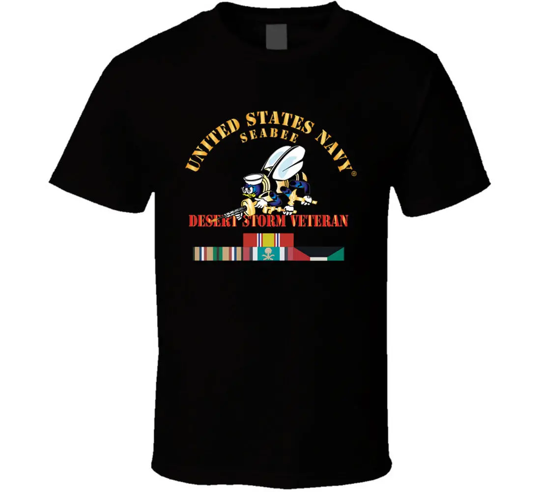 Navy - Seabee - Desert Storm Veteran X 300 T Shirt 2
