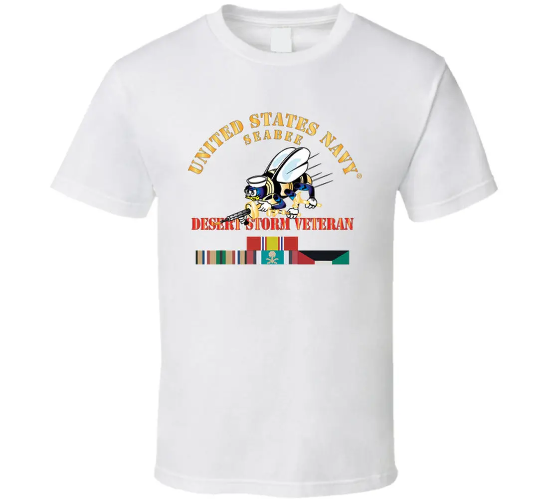 Navy - Seabee - Desert Storm Veteran X 300 T Shirt 3