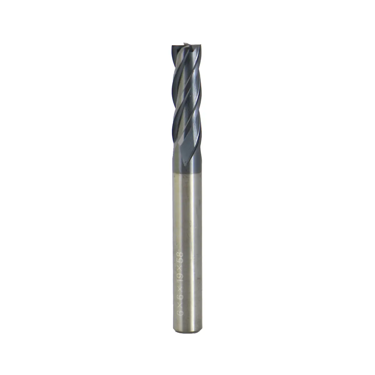4131H-6 6Mm Dia, 6Mm Shk, 19Mm Cut, 4 Flutes 1