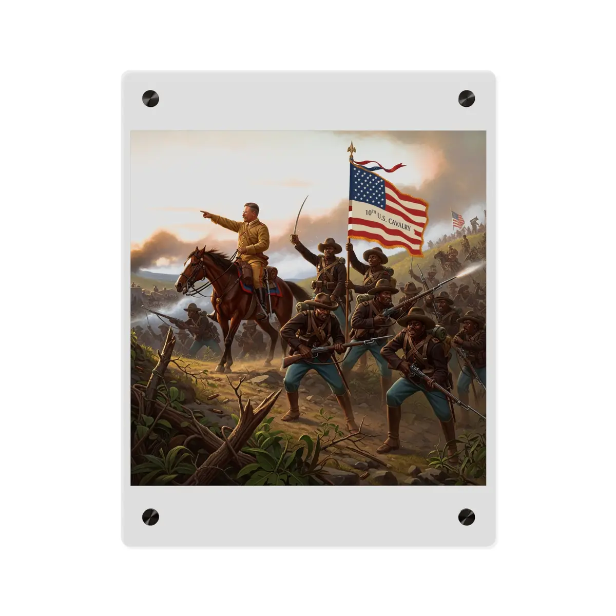 Acrylic Wall Art Panel - Charge Up Janjuan Hill 7
