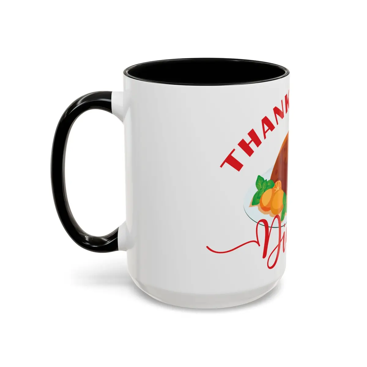 Accent Coffee Mug - Thanksgiving Dinner 1