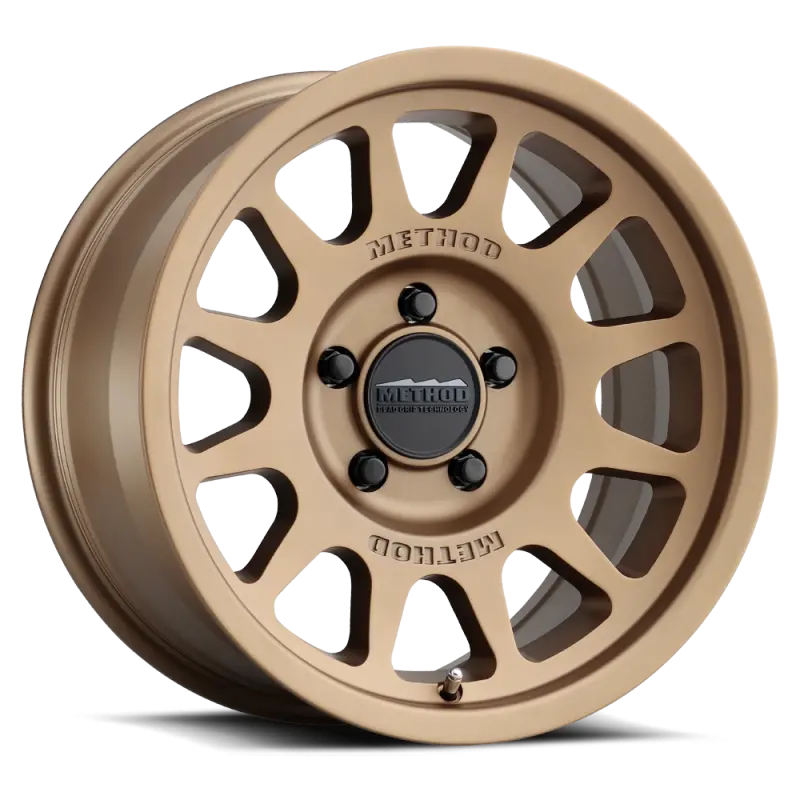 Method Mr703 Off-Road Wheel – 17X8.5, +25Mm Offset, 5X5 Bolt Pattern, 71.5Mm Center Bore, Bronze Finish 1