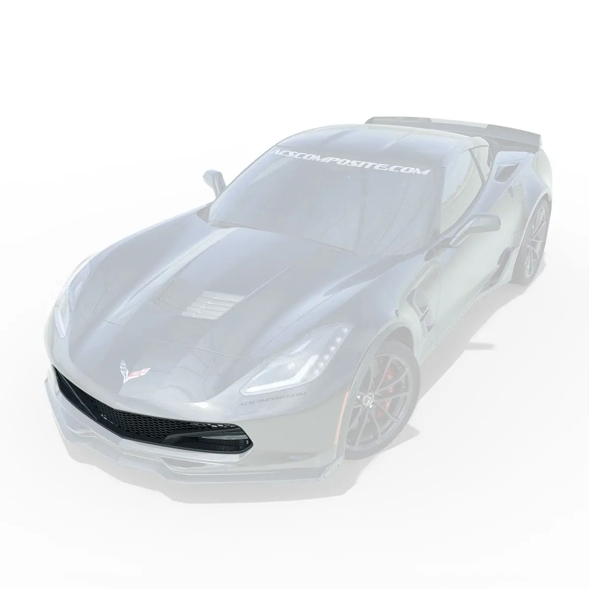 C7 Five1 Front Bumper Grill W/ Led 1